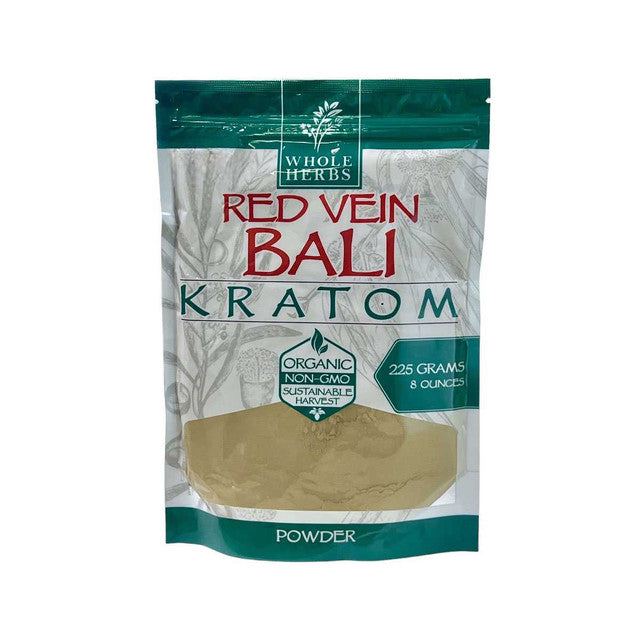 Whole Herbs Kratom Powder - Red Bali