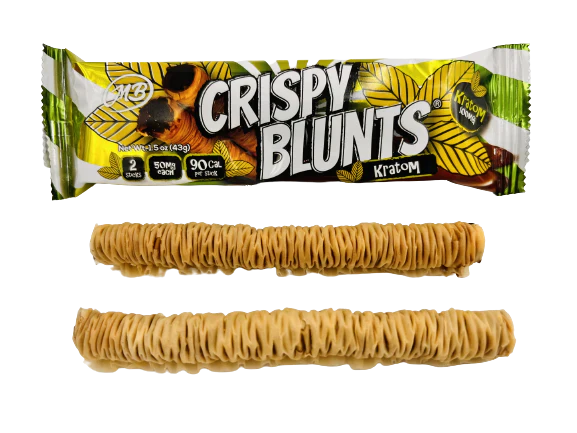 Crispy Blunts Phyllo Dough 100MG Kratom Baklava Sticks I 2CT/10PK