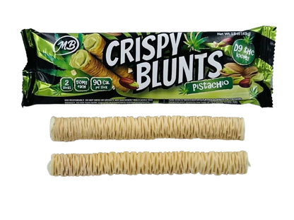 Crispy Blunts Phyllo Dough Delta 9 THC Chocolate Baklava Sticks I 100mg/2CT/10pk