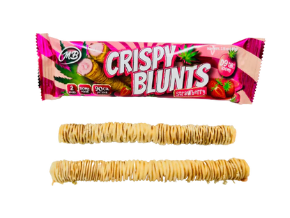 Crispy Blunts Phyllo Dough Delta 9 THC Chocolate Baklava Sticks I 100mg/2CT/10pk