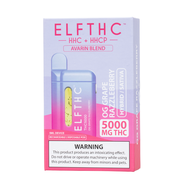 ELF THC AVARIN BLEND THC DISPOSABLE VAPE I 5gm - (Display of 5)