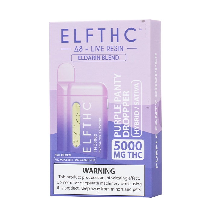 ELF THC ELDARIN BLEND THC DISPOSABLE VAPE I 5gm - (Display of 5)