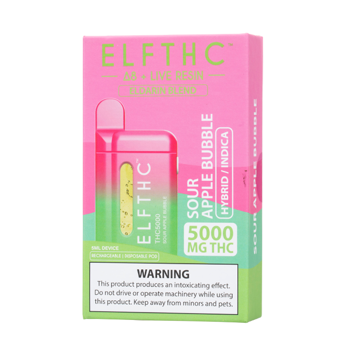 ELF THC ELDARIN BLEND THC DISPOSABLE VAPE I 5gm - (Display of 5)