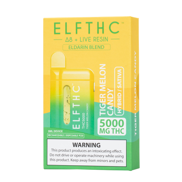 ELF THC ELDARIN BLEND THC DISPOSABLE VAPE I 5gm - (Display of 5)