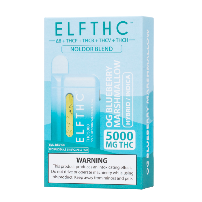 ELF THC NOLDOR BLEND THC DISPOSABLE VAPE I 5gm - (Display of 5)