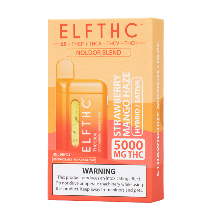 ELF THC NOLDOR BLEND THC DISPOSABLE VAPE I 5gm - (Display of 5)