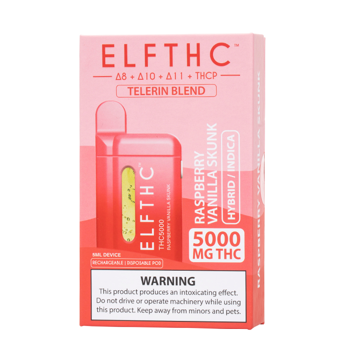 ELF THC TELERIN BLEND THC DISPOSABLE VAPE I 5gm - (Display of 5)