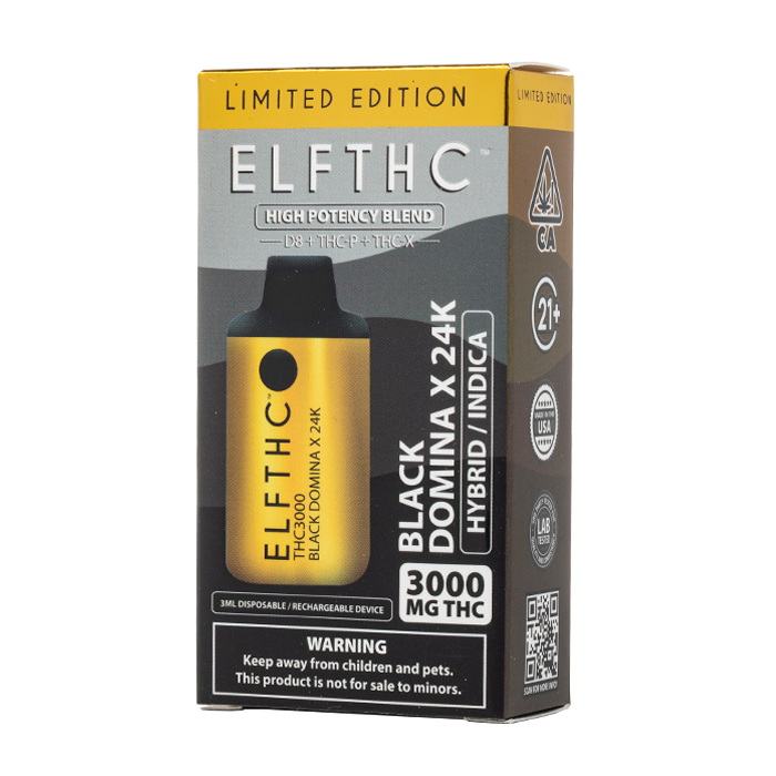 ELF THC THC3000 THC DISPOSABLE VAPE I 3gm - (Display of 5)