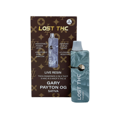 LOST THC 6GM THC-A Liquid Diamond DISPOSABLE VAPE I Display of 5