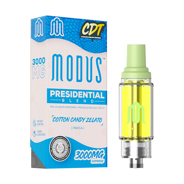 Modus Presidential Blend THC Vape Cartridge | 3GM/5CT/PK