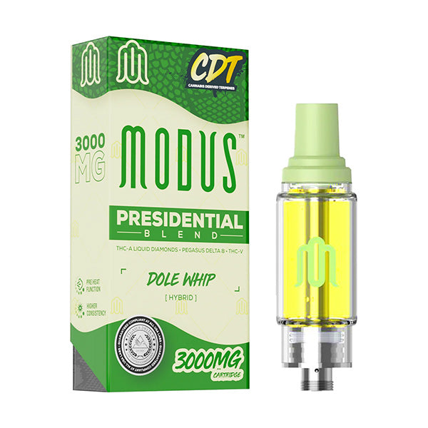 Modus Presidential Blend THC Vape Cartridge | 3GM/5CT/PK