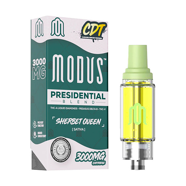 Modus Presidential Blend THC Vape Cartridge | 3GM/5CT/PK