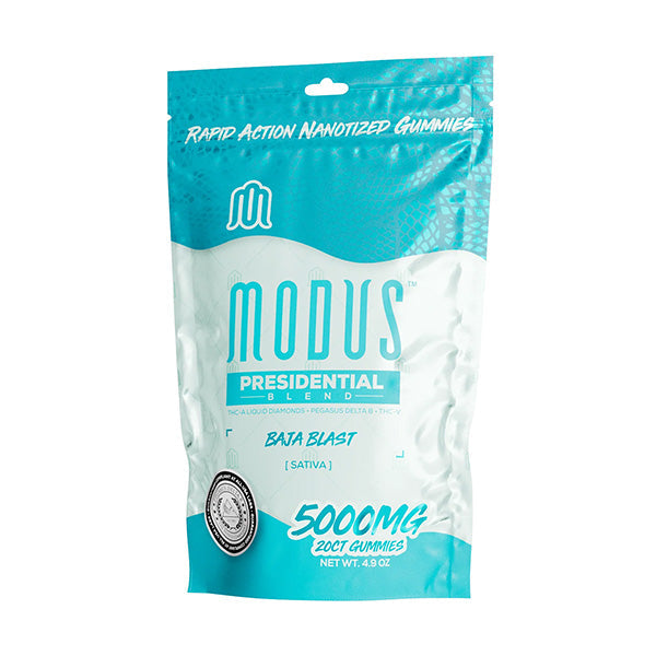 Modus Presidential Blend THC Gummies | 5000MG - Display of 5