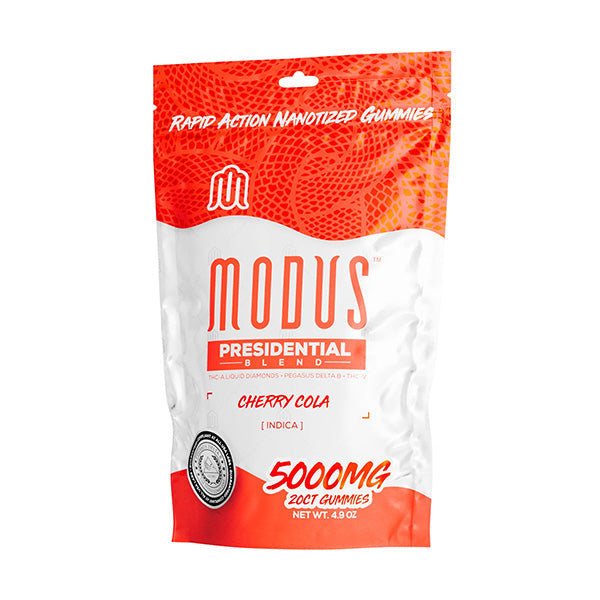 Modus Presidential Blend THC Gummies | 5000MG - Display of 5