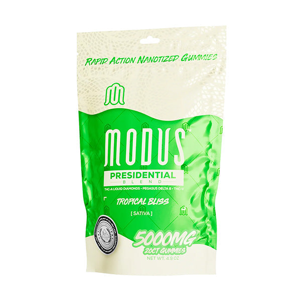 Modus Presidential Blend THC Gummies | 5000MG - Display of 5