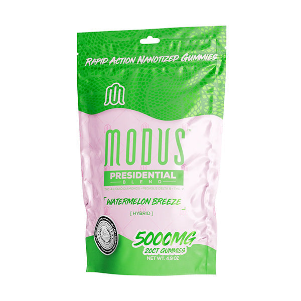 Modus Presidential Blend THC Gummies | 5000MG - Display of 5