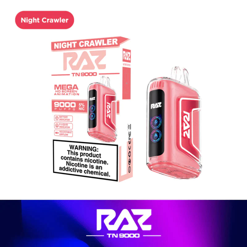 RAZ TN9000 DISPOSABLE VAPE 5% NICOTINE