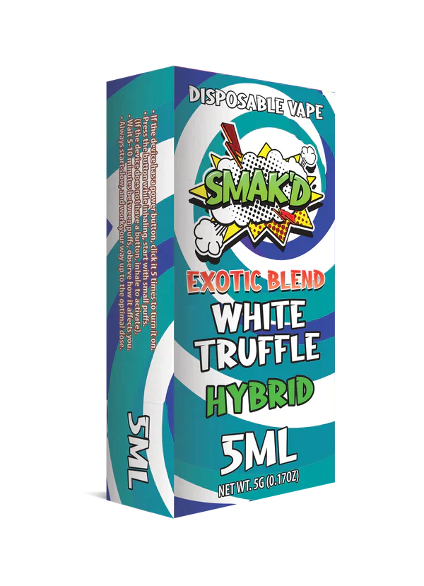 Smak'd Exotic Blend THC Disposable Vape I 5ML (Display of 5)