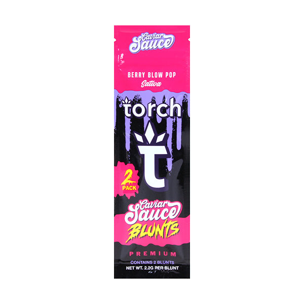 Torch Caviar Sauce THC Pre-Roll 2.2G Blunts | 2 Per Pack / Display of 10