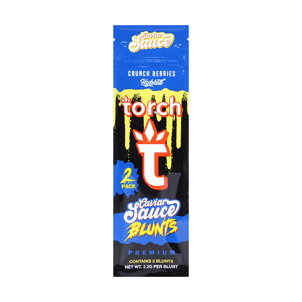 Torch Caviar Sauce THC Pre-Roll 2.2G Blunts | 2 Per Pack / Display of 10