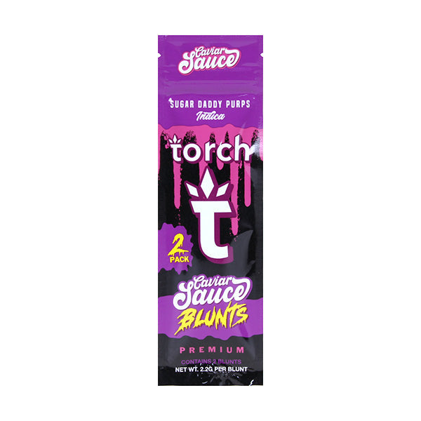 Torch Caviar Sauce THC Pre-Roll 2.2G Blunts | 2 Per Pack / Display of 10