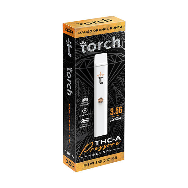 Torch THCA Pressure Blend Disposable | 3.5g - Display of 5