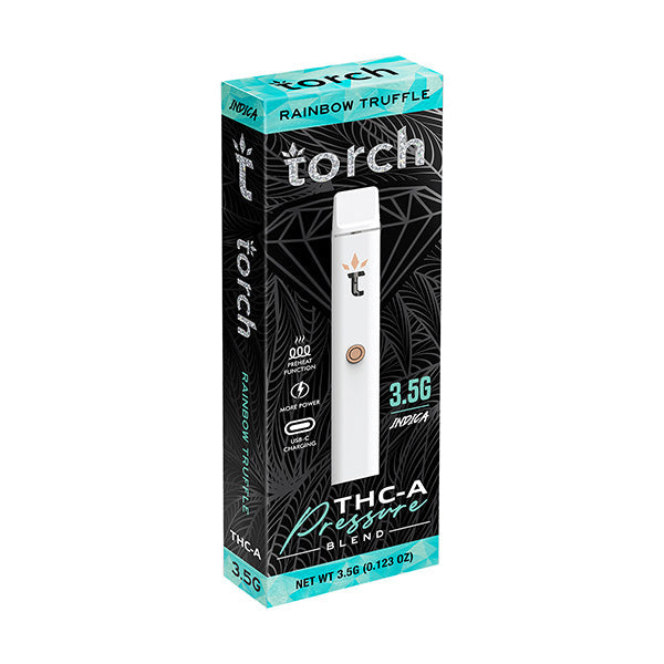 Torch THCA Pressure Blend Disposable | 3.5g - Display of 5