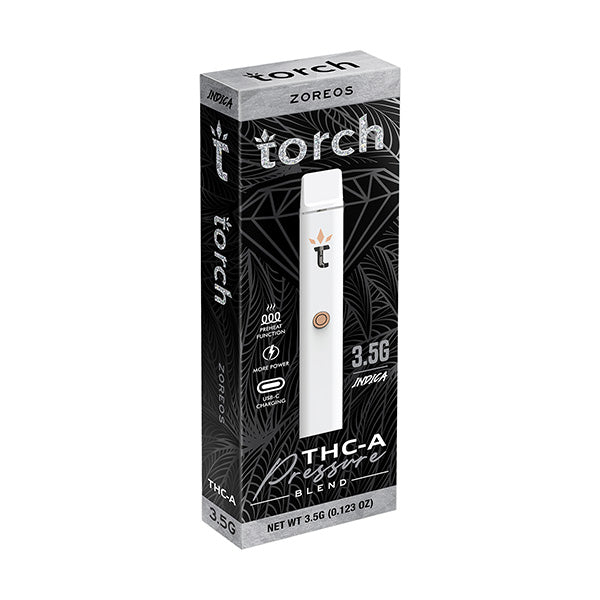 Torch THCA Pressure Blend Disposable | 3.5g - Display of 5